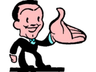 Sticker Custom Preview Image #039875 Business Office Cartoons Presenter19