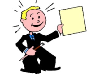 Sticker Custom Preview Image #039876 Business Office Cartoons Presenter20