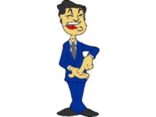 Sticker Custom Preview Image #039886 Business Office Cartoons Presenter30