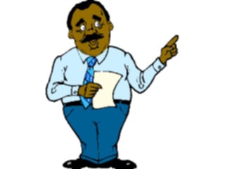 Sticker Custom Preview Image #039887 Business Office Cartoons Presenter31