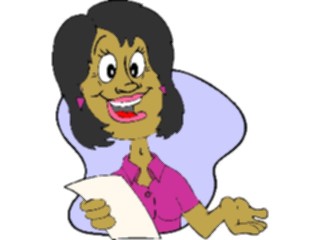 Sticker Custom Preview Image #039889 Business Office Cartoons Presenter33