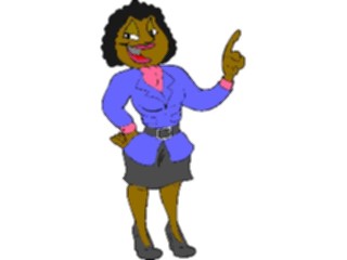 Sticker Custom Preview Image #039893 Business Office Cartoons Presenter37