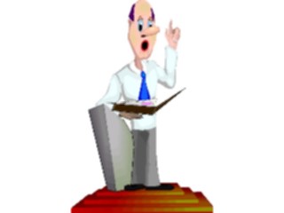 Sticker Custom Preview Image #039895 Business Office Cartoons Presenter39