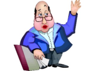 Sticker Custom Preview Image #039900 Business Office Cartoons Presenter44