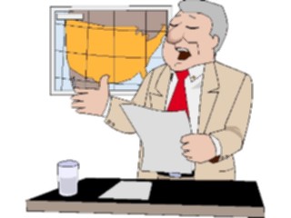 Sticker Custom Preview Image #039901 Business Office Cartoons Presenter45