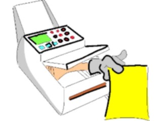 Sticker Custom Preview Image #039928 Business Office Cartoons Printer1