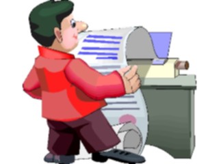 Sticker Custom Preview Image #039933 Business Office Cartoons Printout