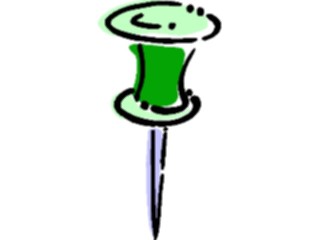 Sticker Custom Preview Image #039956 Business Office Cartoons Push Pin11