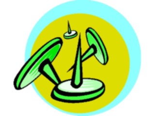 Sticker Custom Preview Image #039960 Business Office Cartoons Push Pins1