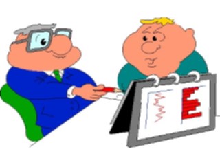 Sticker Custom Preview Image #040010 Business Office Cartoons Report2