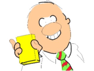 Sticker Custom Preview Image #040044 Business Office Cartoons Salesperson03