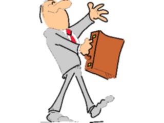 Sticker Custom Preview Image #040046 Business Office Cartoons Salesperson05