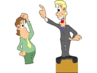 Sticker Custom Preview Image #040051 Business Office Cartoons Salesperson10