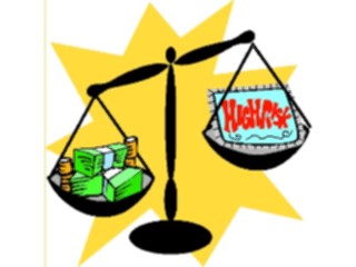 Sticker Custom Preview Image #040059 Business Office Cartoons Scale High Risk