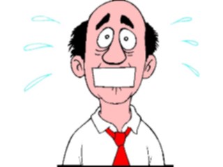 Sticker Custom Preview Image #040110 Business Office Cartoons Speechless