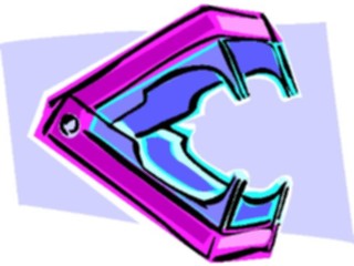 Sticker Custom Preview Image #040123 Business Office Cartoons Staple Remover6