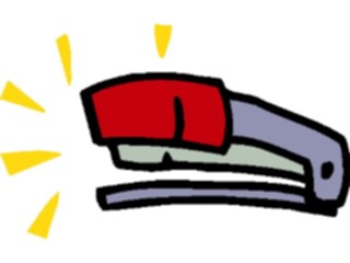 Sticker Custom Preview Image #040127 Business Office Cartoons Stapler04