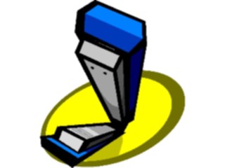 Sticker Custom Preview Image #040128 Business Office Cartoons Stapler05