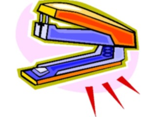 Sticker Custom Preview Image #040133 Business Office Cartoons Stapler10