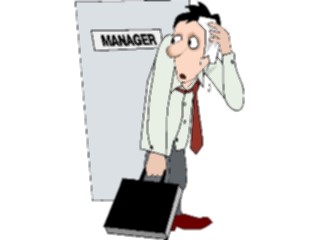 Sticker Custom Preview Image #040154 Business Office Cartoons Stressed Out5