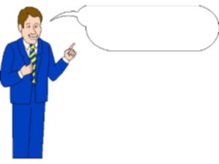 Sticker Custom Preview Image #040216 Business Office Cartoons Think Bubble1