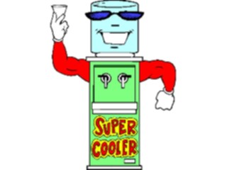 Sticker Custom Preview Image #040330 Business Office Cartoons Water Cooler Super