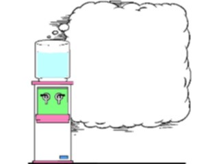 Sticker Custom Preview Image #040332 Business Office Cartoons Water Cooler Talking2