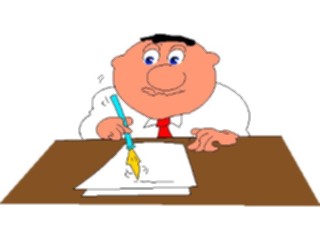 Sticker Custom Preview Image #040394 Business Office Cartoons Writing1