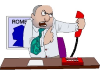 Sticker Custom Preview Image #040406 Business Office Cartoons Yellinginto Phone5