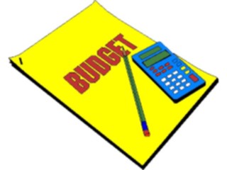 Sticker Custom Preview Image #040410 Business Office Documents Budget