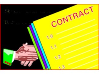 Sticker Custom Preview Image #040422 Business Office Documents Contract3