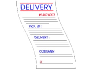 Sticker Custom Preview Image #040428 Business Office Documents Delivery Form