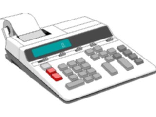 Sticker Custom Preview Image #040542 Business Office Equipment Furniture Adding Machine02