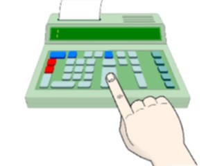 Sticker Custom Preview Image #040545 Business Office Equipment Furniture Adding Machine05