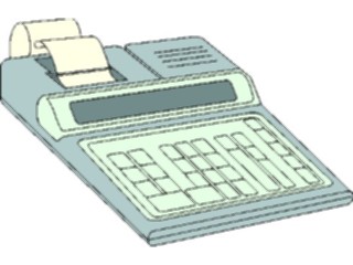 Sticker Custom Preview Image #040549 Business Office Equipment Furniture Adding Machine09