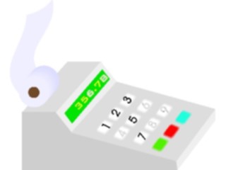 Sticker Custom Preview Image #040550 Business Office Equipment Furniture Adding Machine10