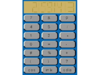 Sticker Custom Preview Image #040558 Business Office Equipment Furniture Calculator01