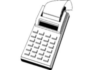 Sticker Custom Preview Image #040559 Business Office Equipment Furniture Calculator02