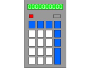 Sticker Custom Preview Image #040563 Business Office Equipment Furniture Calculator06