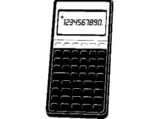 Sticker Custom Preview Image #040565 Business Office Equipment Furniture Calculator08