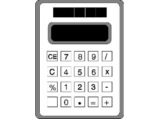 Sticker Custom Preview Image #040567 Business Office Equipment Furniture Calculator10