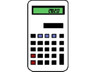 Sticker Custom Preview Image #040573 Business Office Equipment Furniture Calculator16