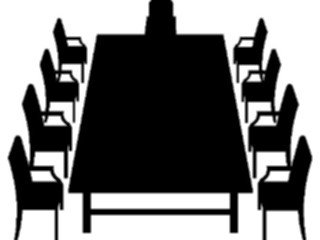 Sticker Custom Preview Image #040619 Business Office Equipment Furniture Conference Table4