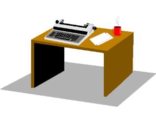 Sticker Custom Preview Image #040640 Business Office Equipment Furniture Desk02