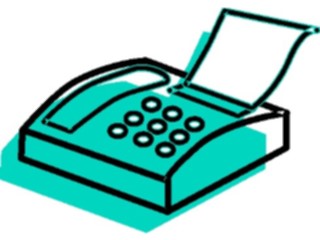 Sticker Custom Preview Image #040666 Business Office Equipment Furniture Fax Machine1