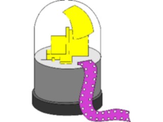 Sticker Custom Preview Image #040748 Business Office Equipment Furniture Ticker Tape Machine