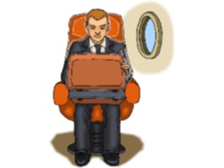 Sticker Custom Preview Image #040784 Business Office People Business Travel4