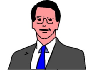 Sticker Custom Preview Image #040792 Business Office People Businessman08