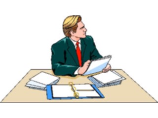 Sticker Custom Preview Image #040795 Business Office People Businessman11