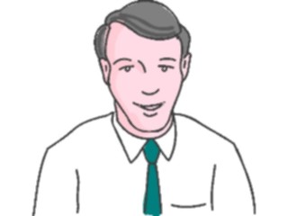 Sticker Custom Preview Image #040802 Business Office People Businessman18